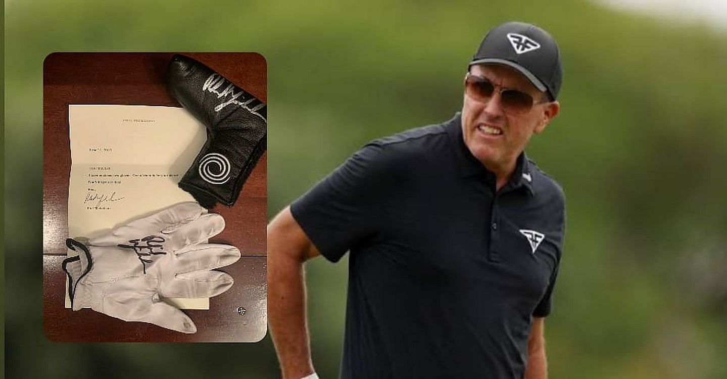 American golfer Phil Mickelson 