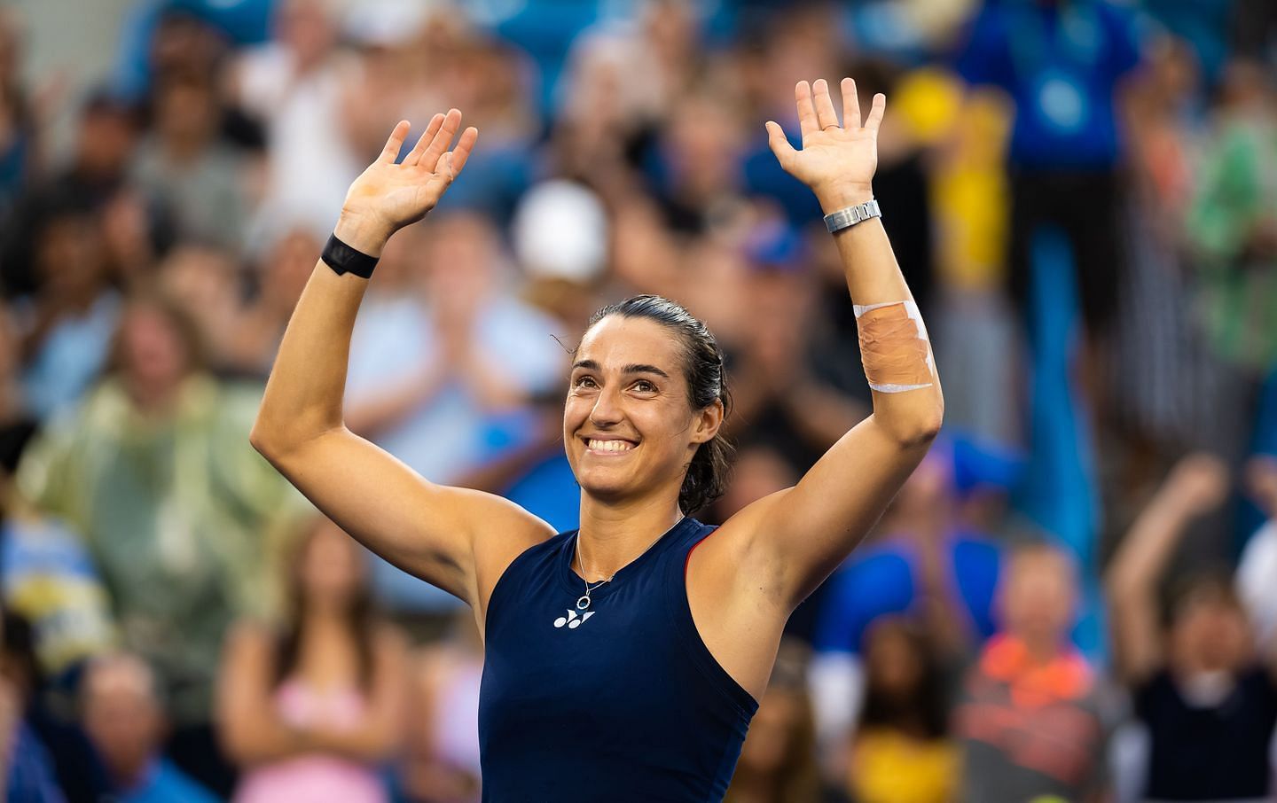 Caroline Garcia reached the semifinals of the US Open last year