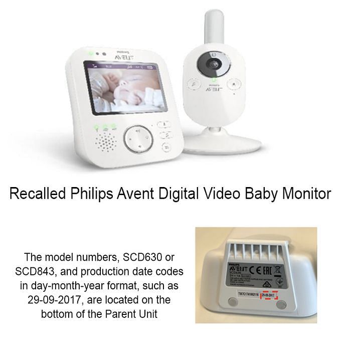 Philips Baby Monitor recall Reason, affected models, and other details