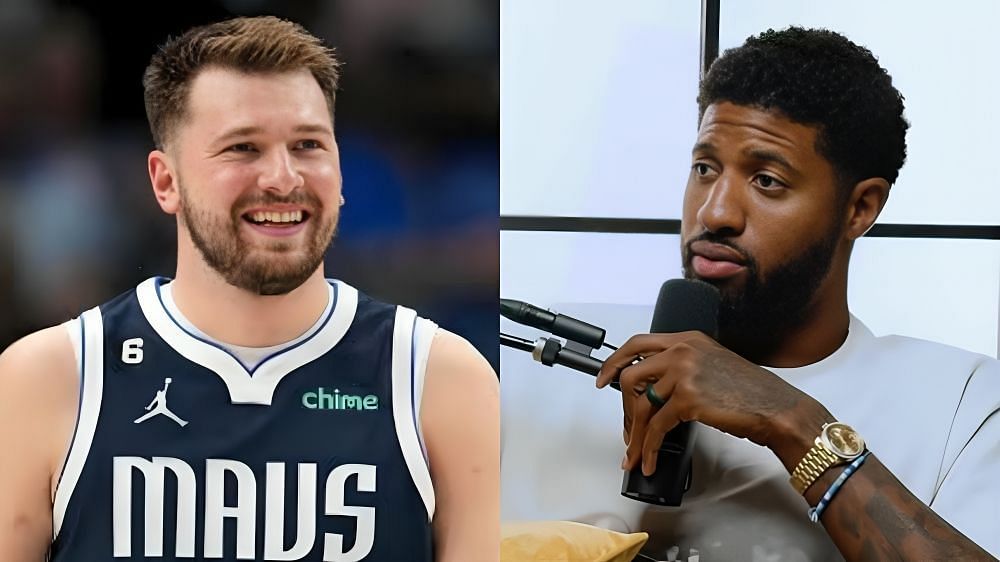 Dallas Mavericks superstar guard Luka Doncic and LA Clippers star wing Paul George