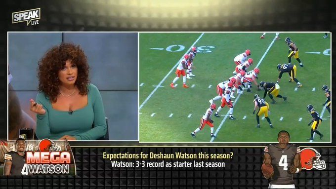 X 上的JosinaAnderson：「Deshaun Watson gets paid by the #Browns