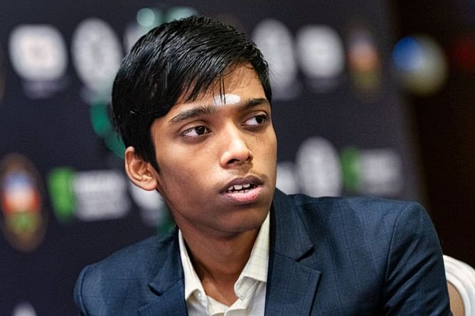 "India is proud of you"- Fans hail Praggnanandhaa as he finishes as runners-up in FIDE Chess World Cup