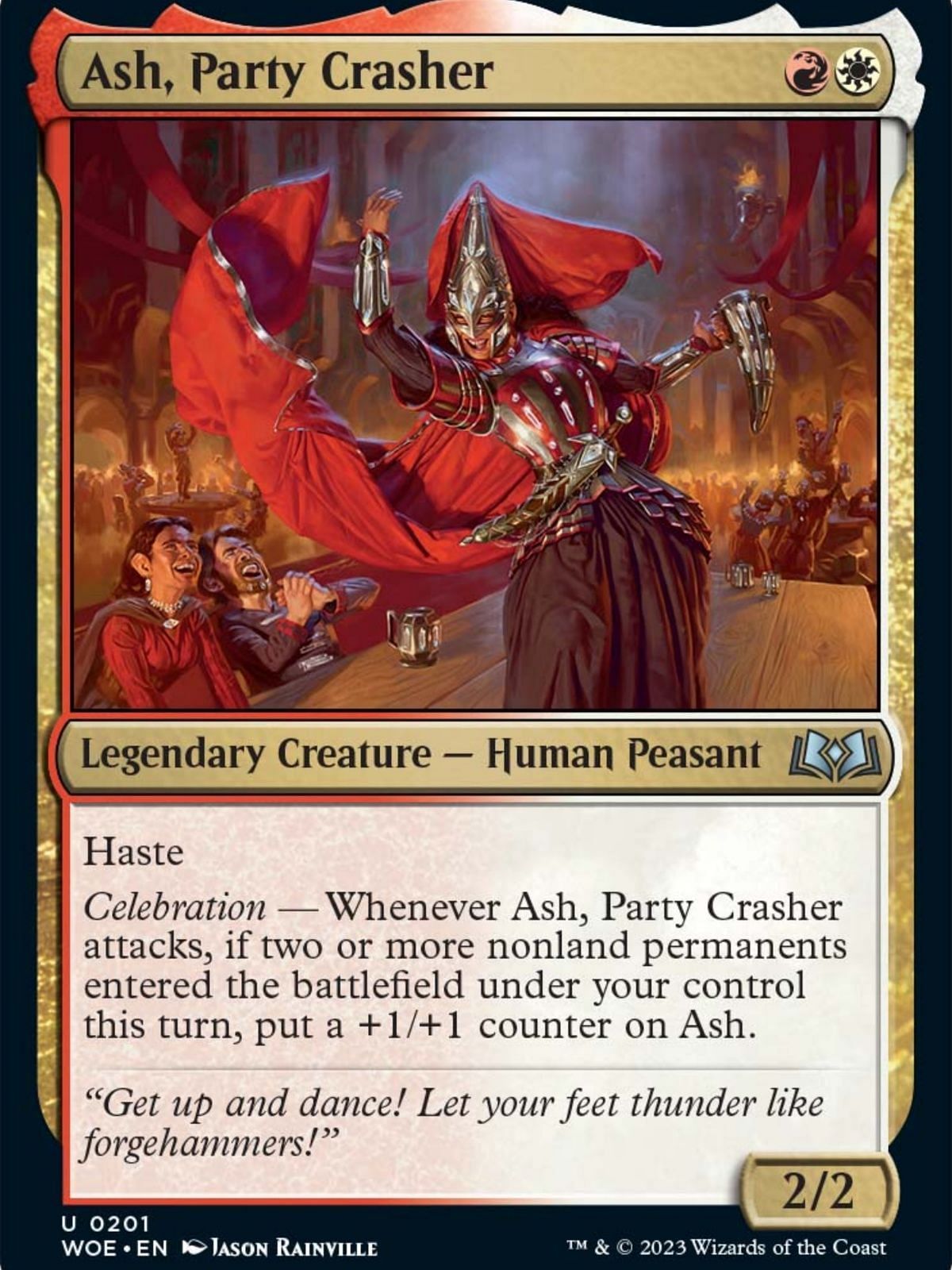 Celebration rewards you for playing multiple nonland permanents a turn (Image via Wizards of the Coast)