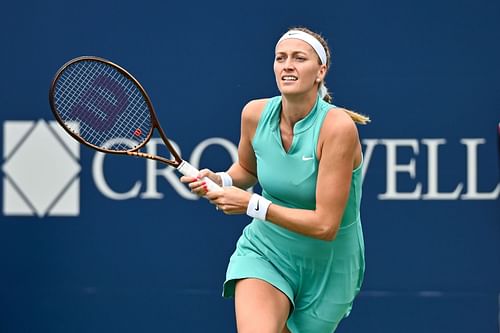 Petra Kvitova at the 2023 National Bank Open.