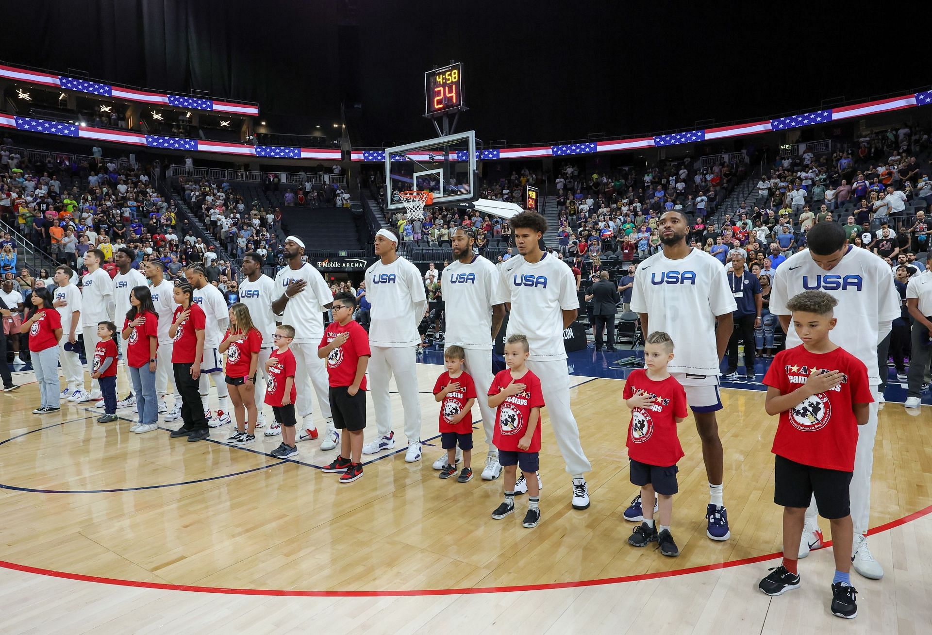 2023 FIBA World Cup - USA Men&#039;s National Team v Puerto Rico