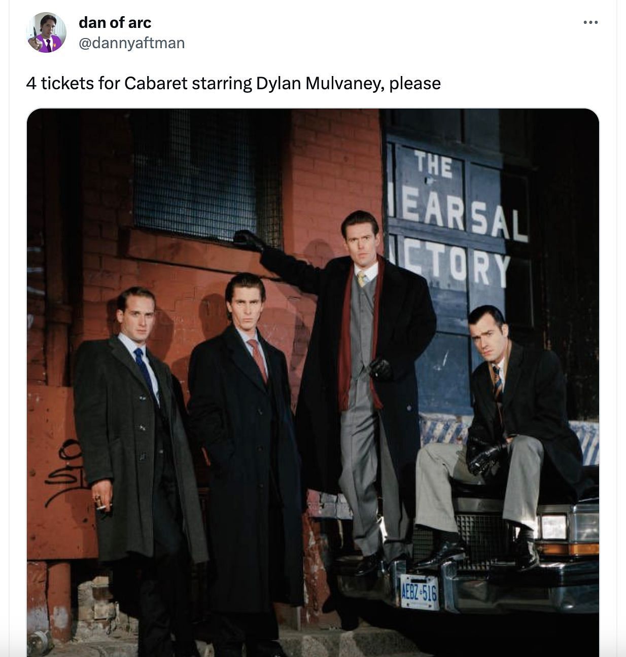 Social media users pour in mixed reactions as news of Mulvaney auditioning for Cabaret goes viral on the internet. (Image via Twitter)