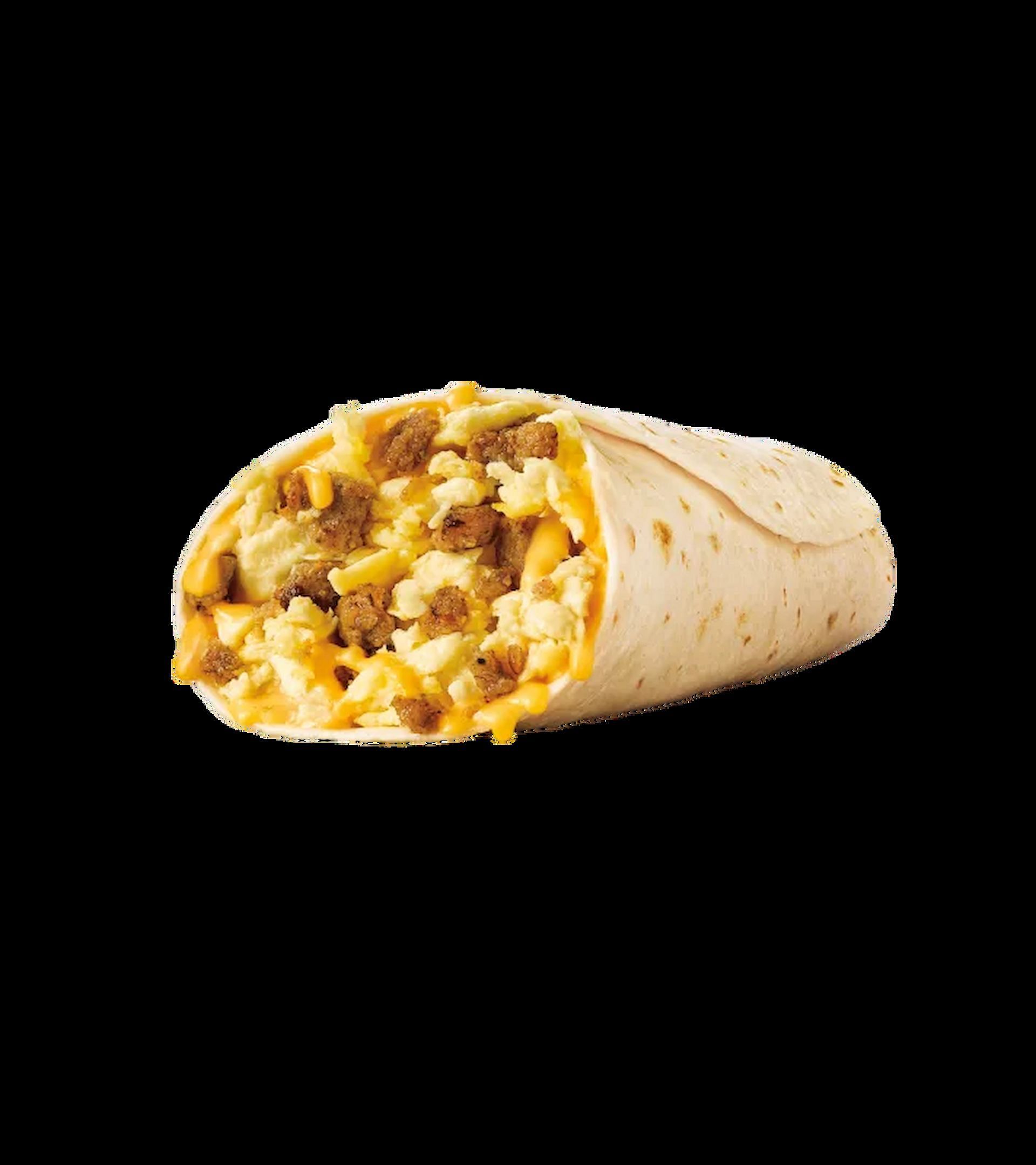 The Junior Sausage, Egg, and Cheese Breakfast Burrito from Sonic (Image via Sonic)