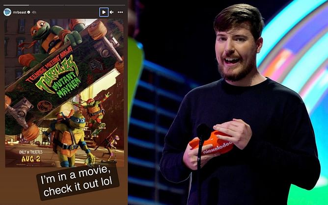 MrBeast responds after receiving flak for promoting his role in Teenage Mutant Ninja Turtles: Mutant Mayhem amidst SAG-AFTRA strike
