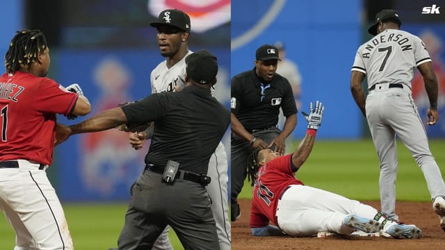 MLB brawl: Baseball analyst shocked by Jose Ramirez and Tim Anderson's ...