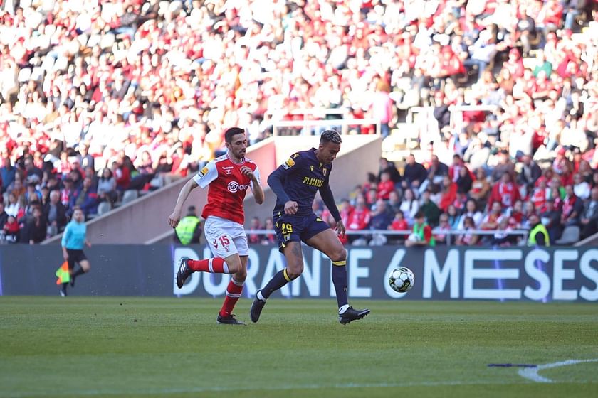 Braga, 05/15/2022 - This afternoon, Futebol Clube de Famalicão hosted  Sporting Clube de Braga, in the EstÃdio Municipal de Famalicão, in a game  for the 34th round of the Liga Portugal BWin