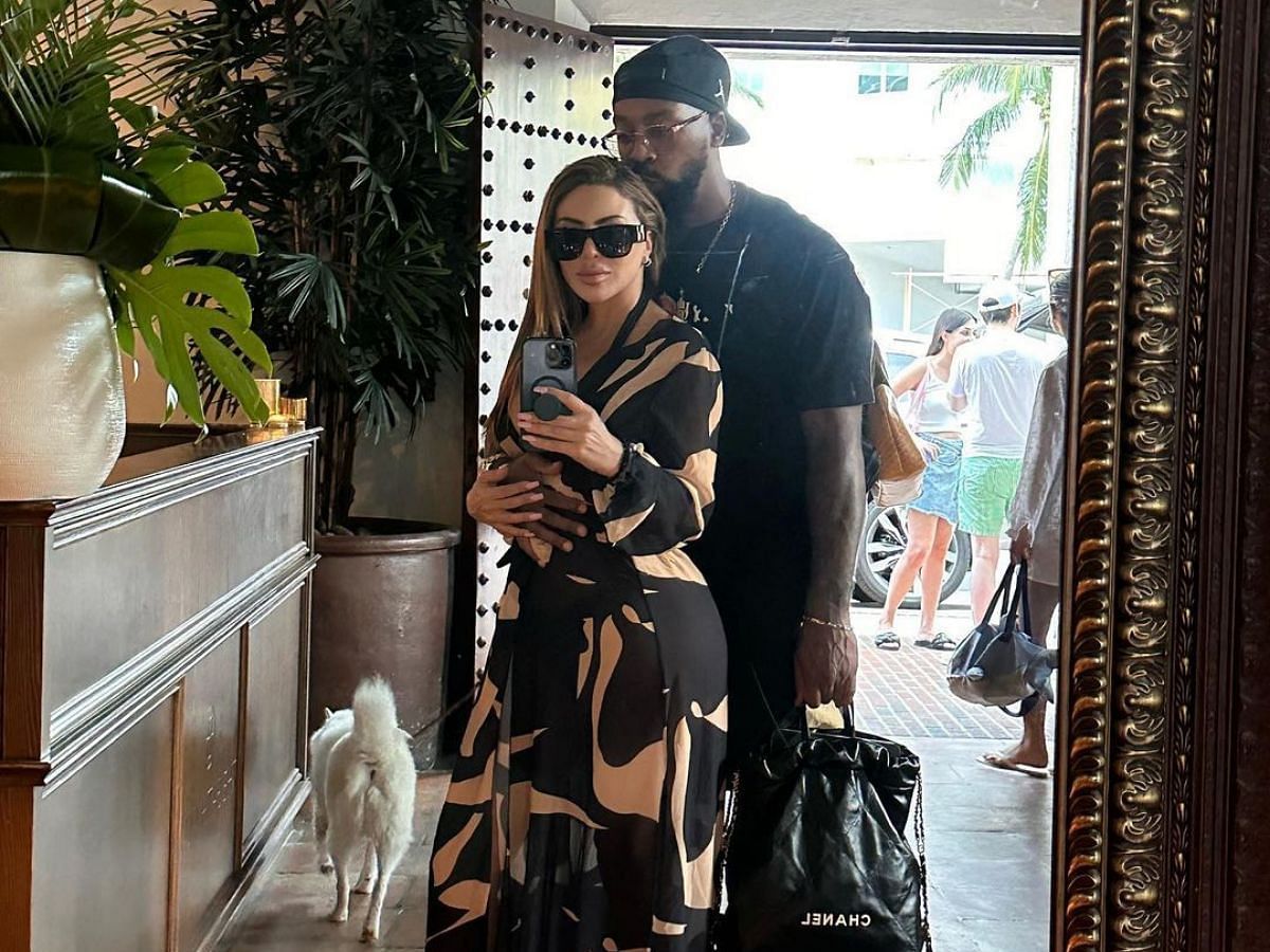 Larsa Pippen and Marcus Jordan