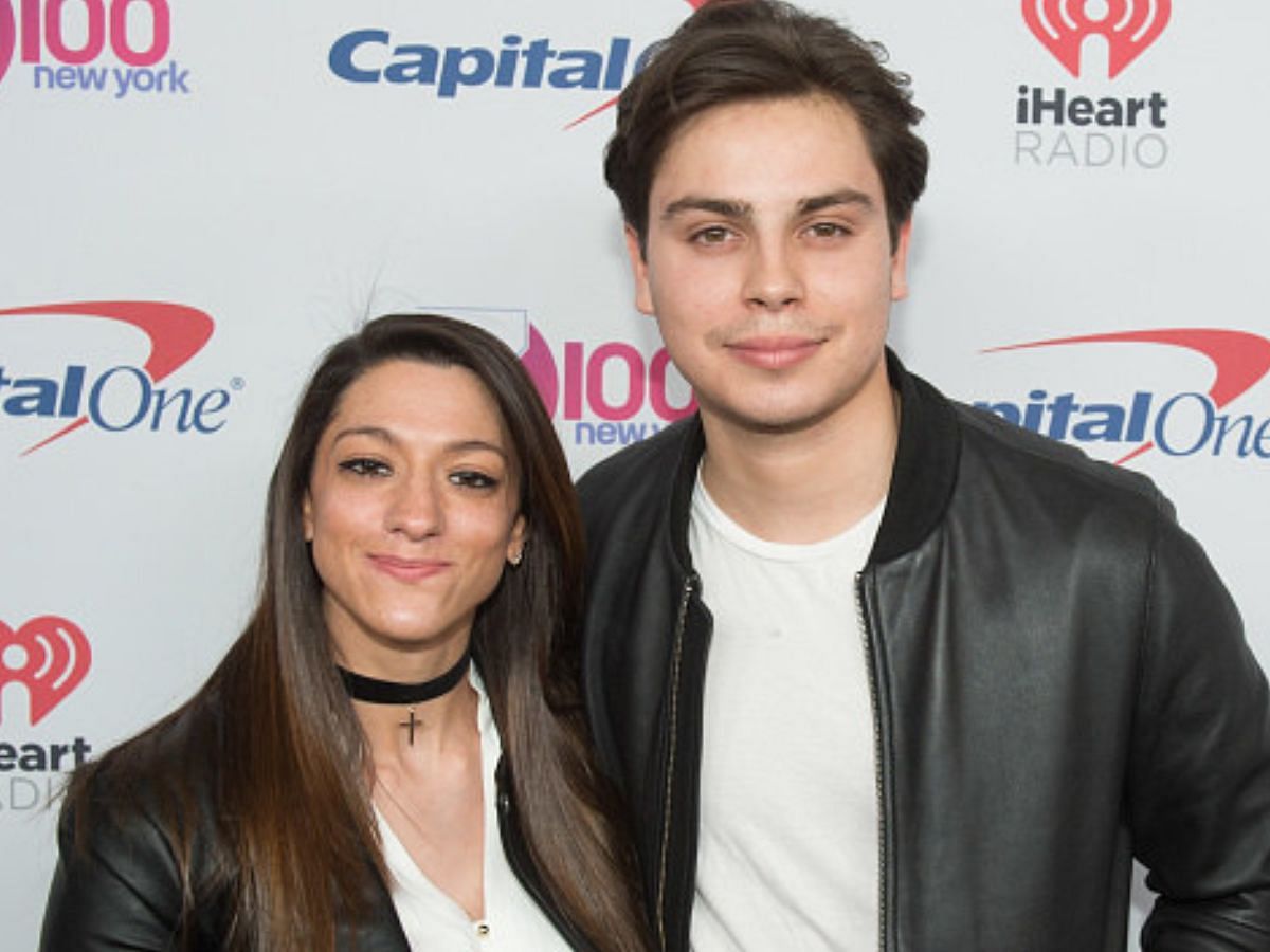 Danielle Caesar and Jake T. Austin (Image via Getty)