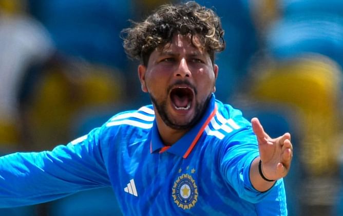 Why is Kuldeep Yadav not playing today's 2nd T20I vs vs West Indies?