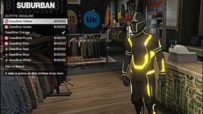 List of all special GTA Online outfits available on a 30% discount (Aug 25 - Aug 30)