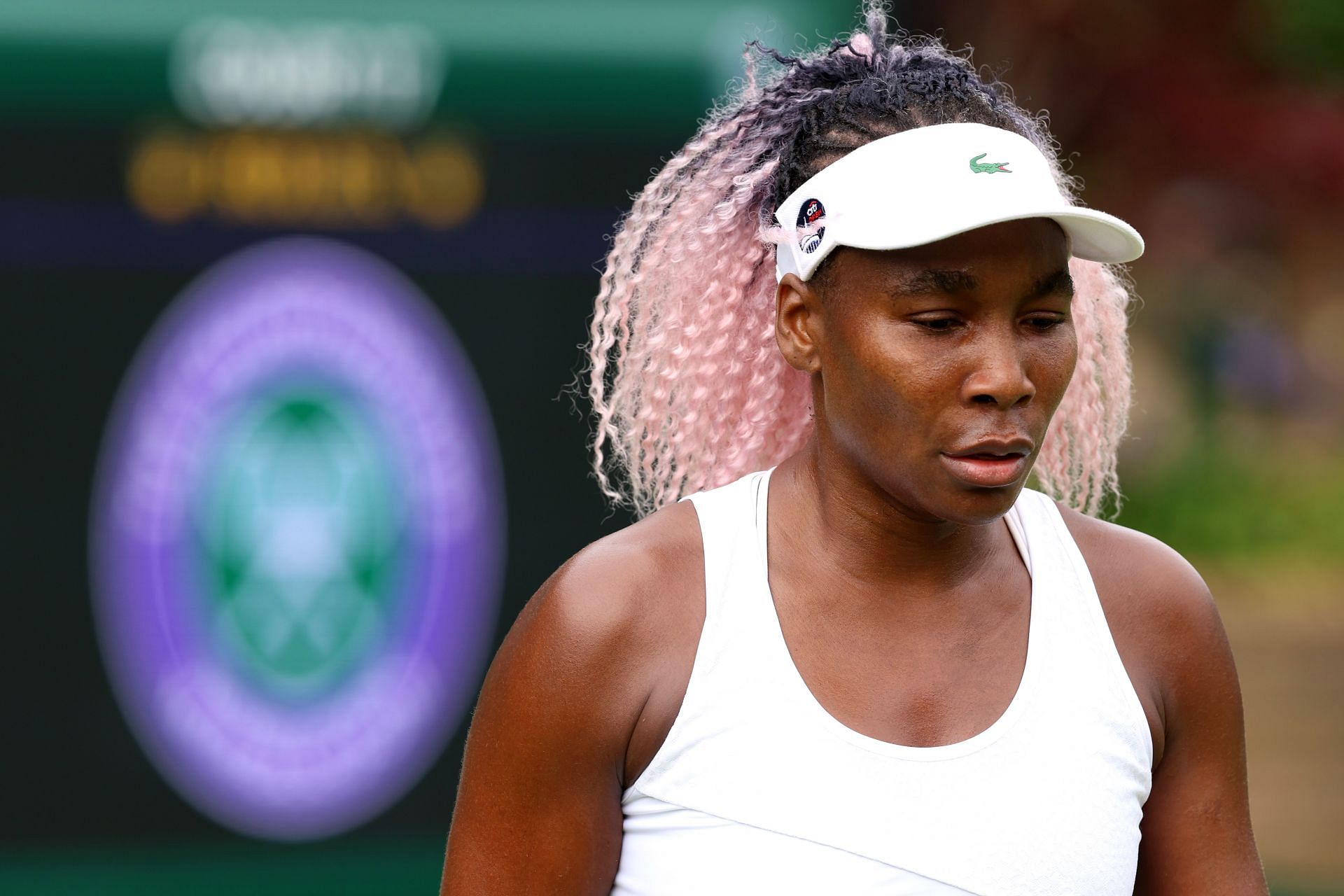 Venus Williams at the 2023 Wimbledon Championships