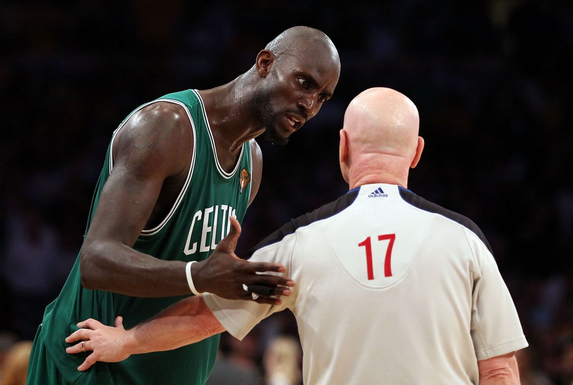 Boston Celtics legend Kevin Garnett