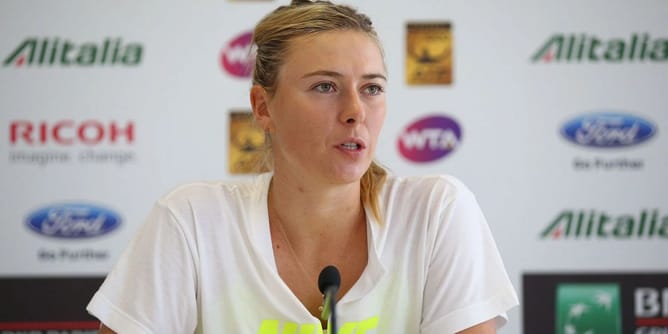 Maria Sharapova: "I appreciate where the sport has taken me, but I definitely love seeing it from the outside now"