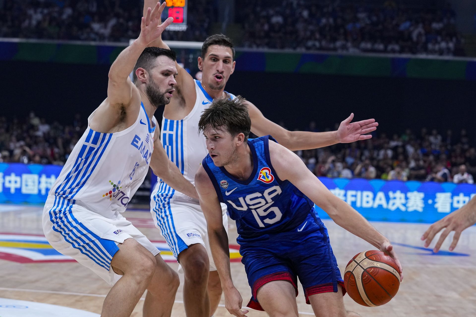 World Cup Greece US Basketball