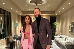 Steph Curry turns into a photographer for wife Ayesha Curry and she returns the favor by going golfing
