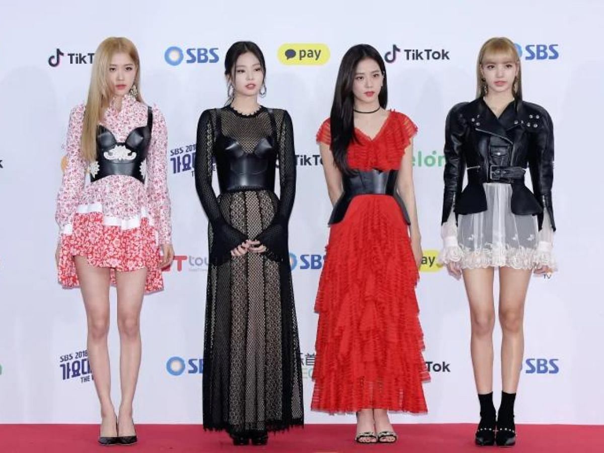 BLACKPINK at the SBS Gayo Daejeon 2018 (Image via Getty)