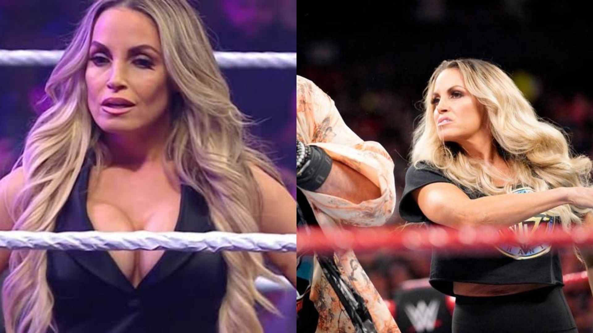 Trish Stratus is currently feuding with Becky Lynch in WWE
