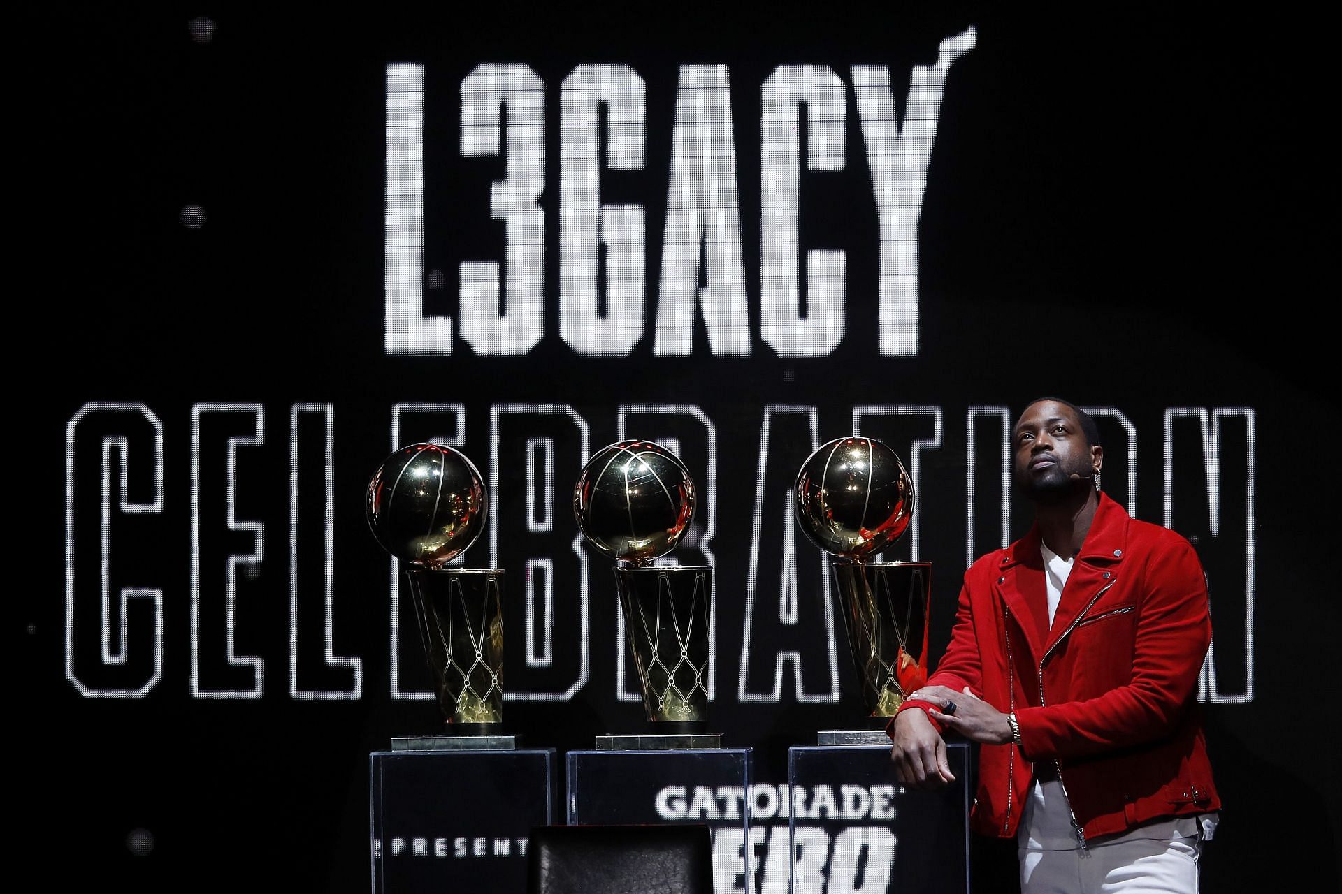 Miami Heat Dwyane Wade L3GACY Celebration