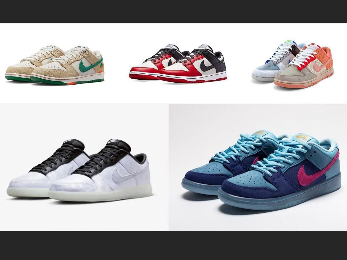 5 best Nike Dunk Low collabs of 2023 with high resale value