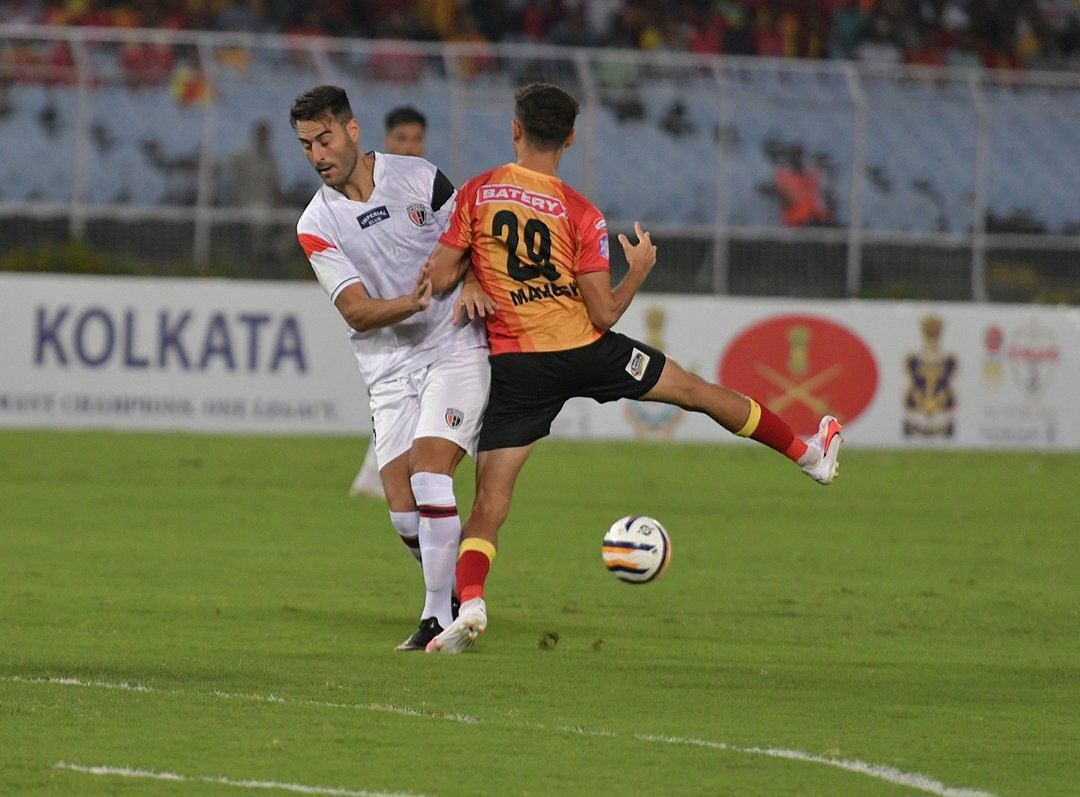 East Bengal battled throughout the 90 minutes to claw back into the tie.