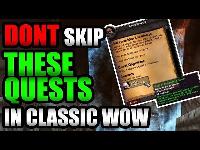 5 must-have items for WoW Classic Hardcore players