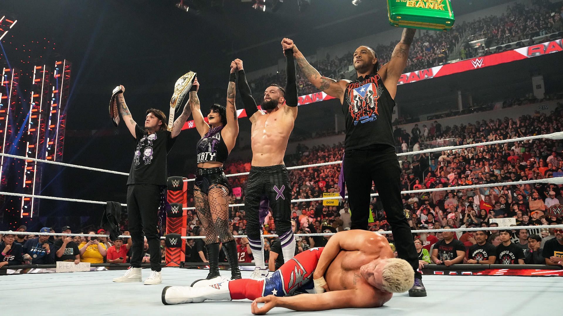 The Judgment Day destroyed Cody Rhodes to close out RAW