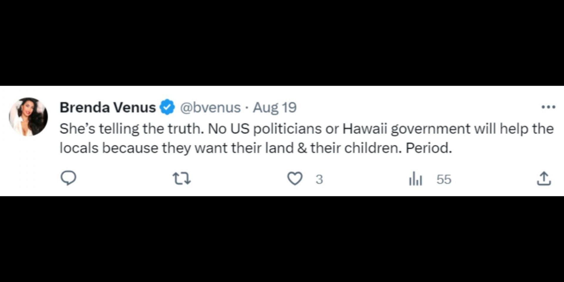 Netizens slam the Federal Emergency Management Agency and the Hawaiian government. (Image via X/@Truthpole)