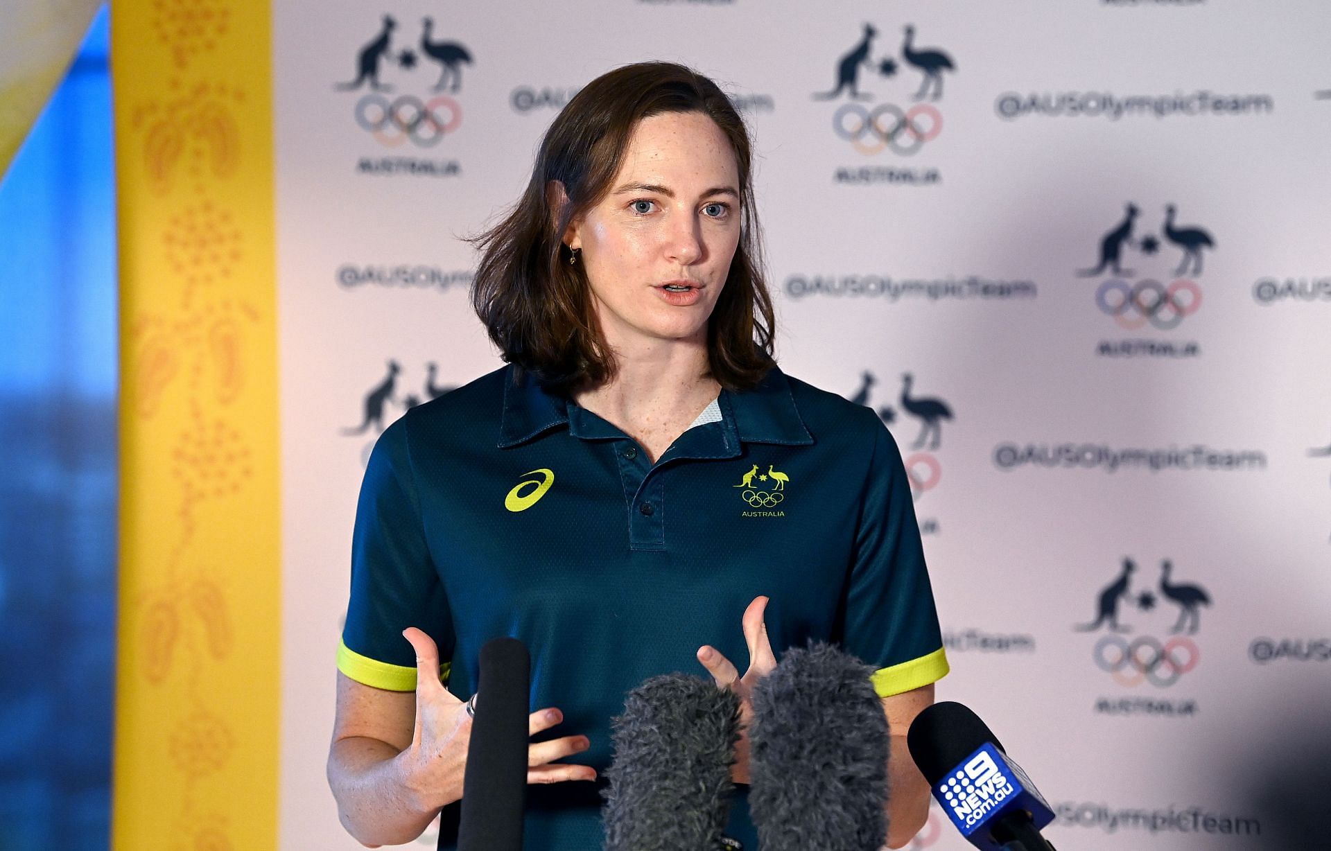 Australian Paris 2024 Olympic Games Team Processing Media Opportunity