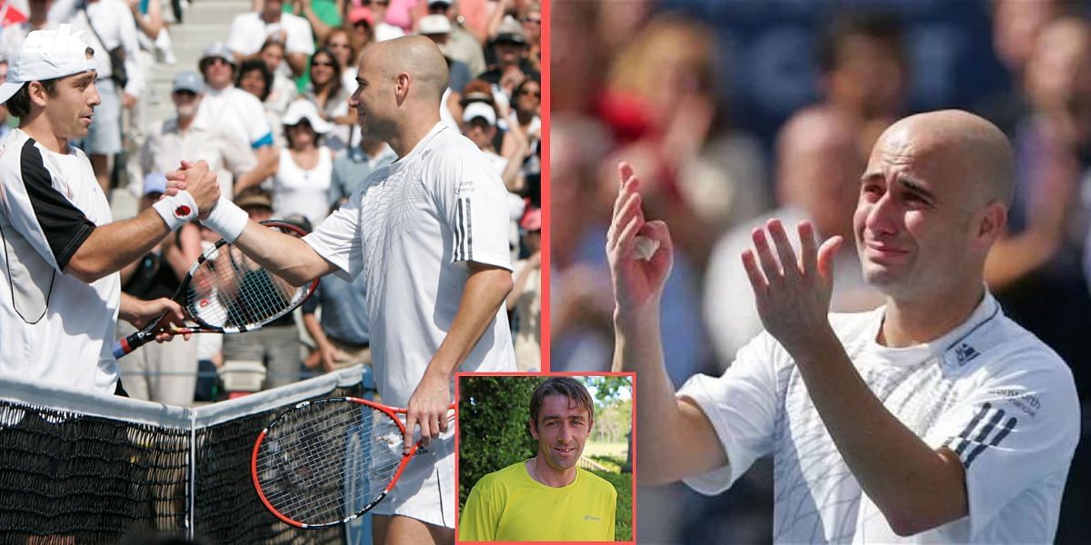 Andre Agassi lost in the third round of the 2006 US Open