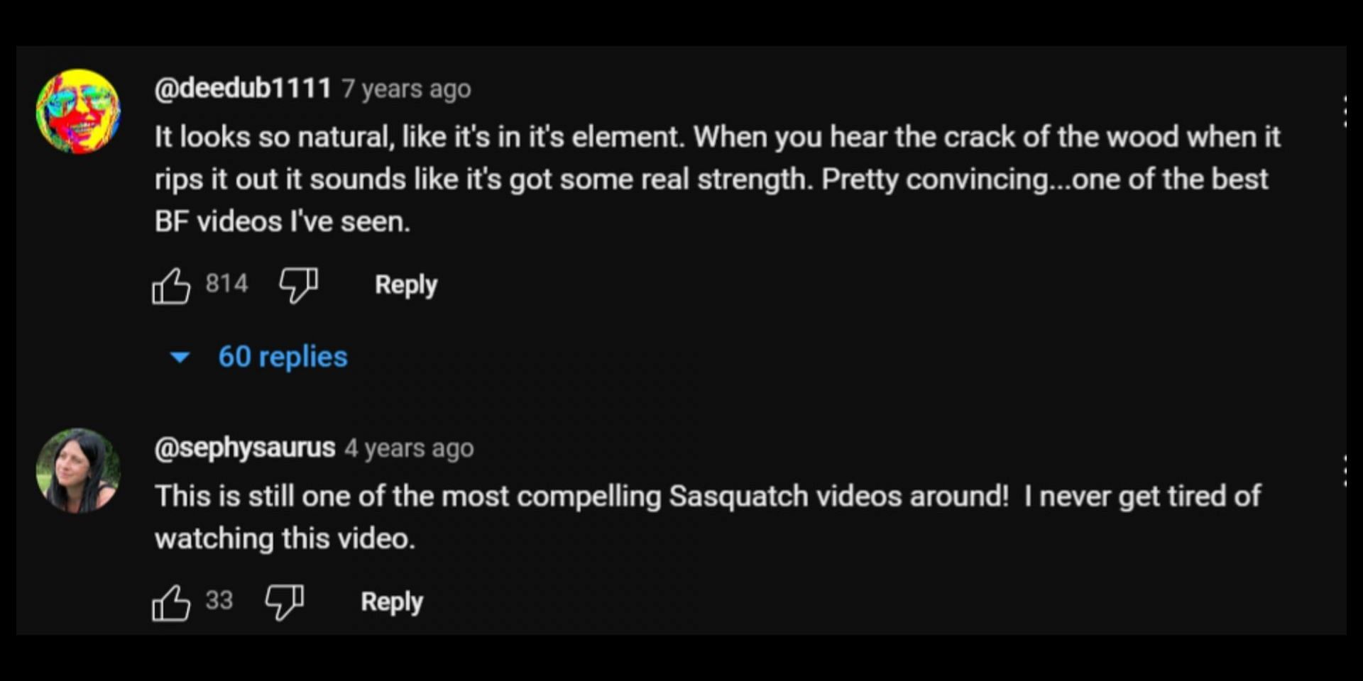 Netizens are stunned after watching resurfaced video of Sasquatch sighting in Mississippi. (Image via YouTube/Josh Highcliff)