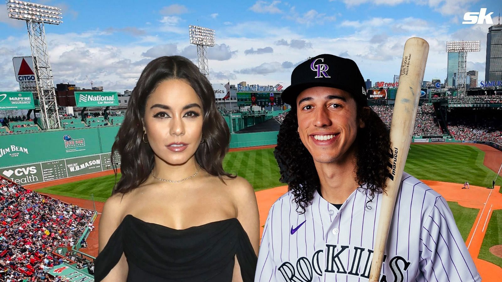 Rockies fanbase in awe as Cole Tucker's girlfriend, Vanessa Hudgens,  becomes the team's new addition