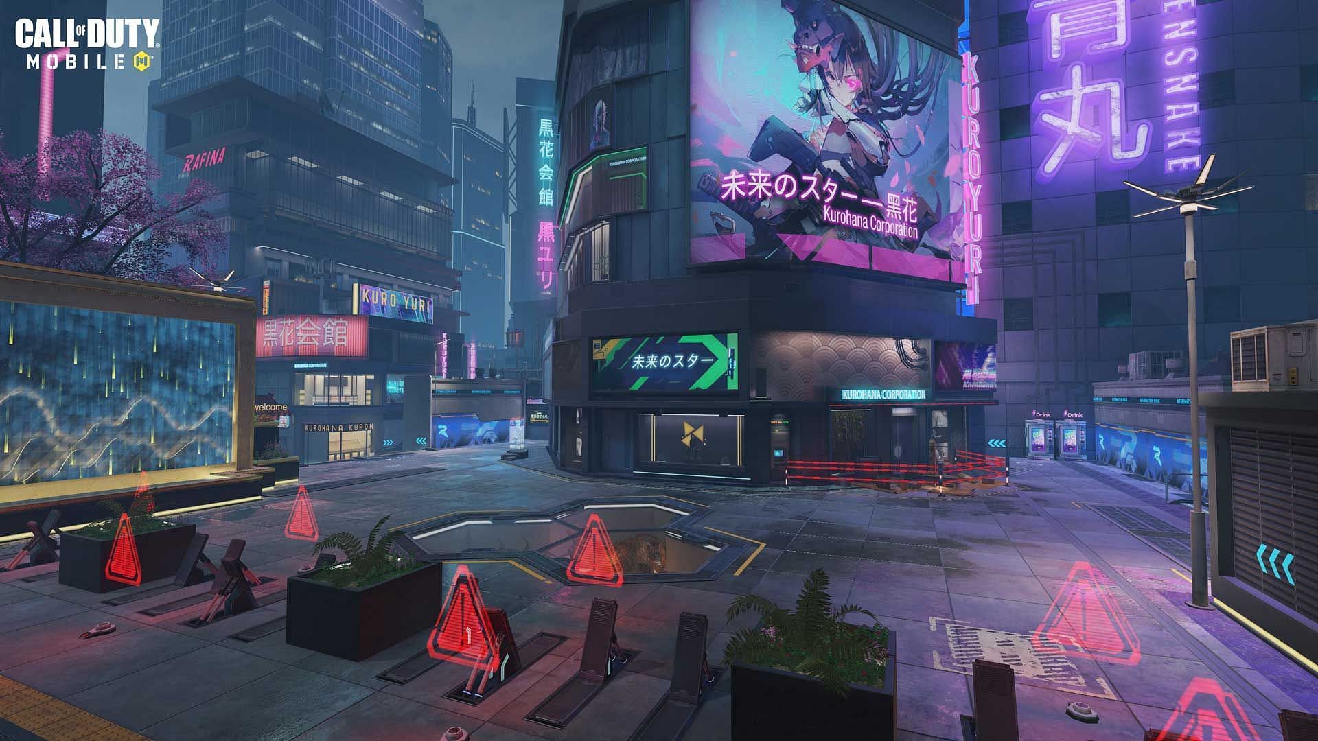 Kurohana Metropolis is a new map set to release in COD Mobile Season 8. (Image via Activision)