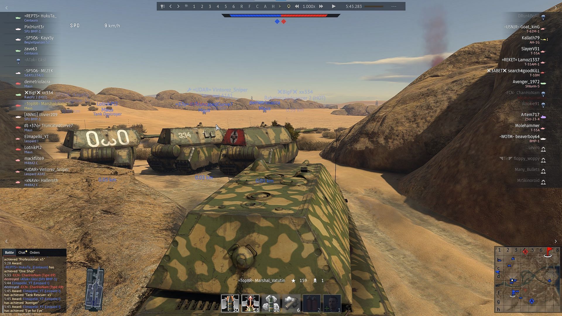 It is better to stay mobile on the battlefield. (Image via War Thunder)