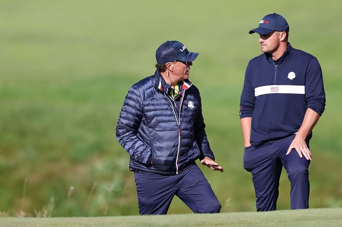 “Better to throw in the white towel” – Phil Mickelson takes a dig at Bryson DeChambeau taking on new opponents for 2v2 match at LIV Chicago