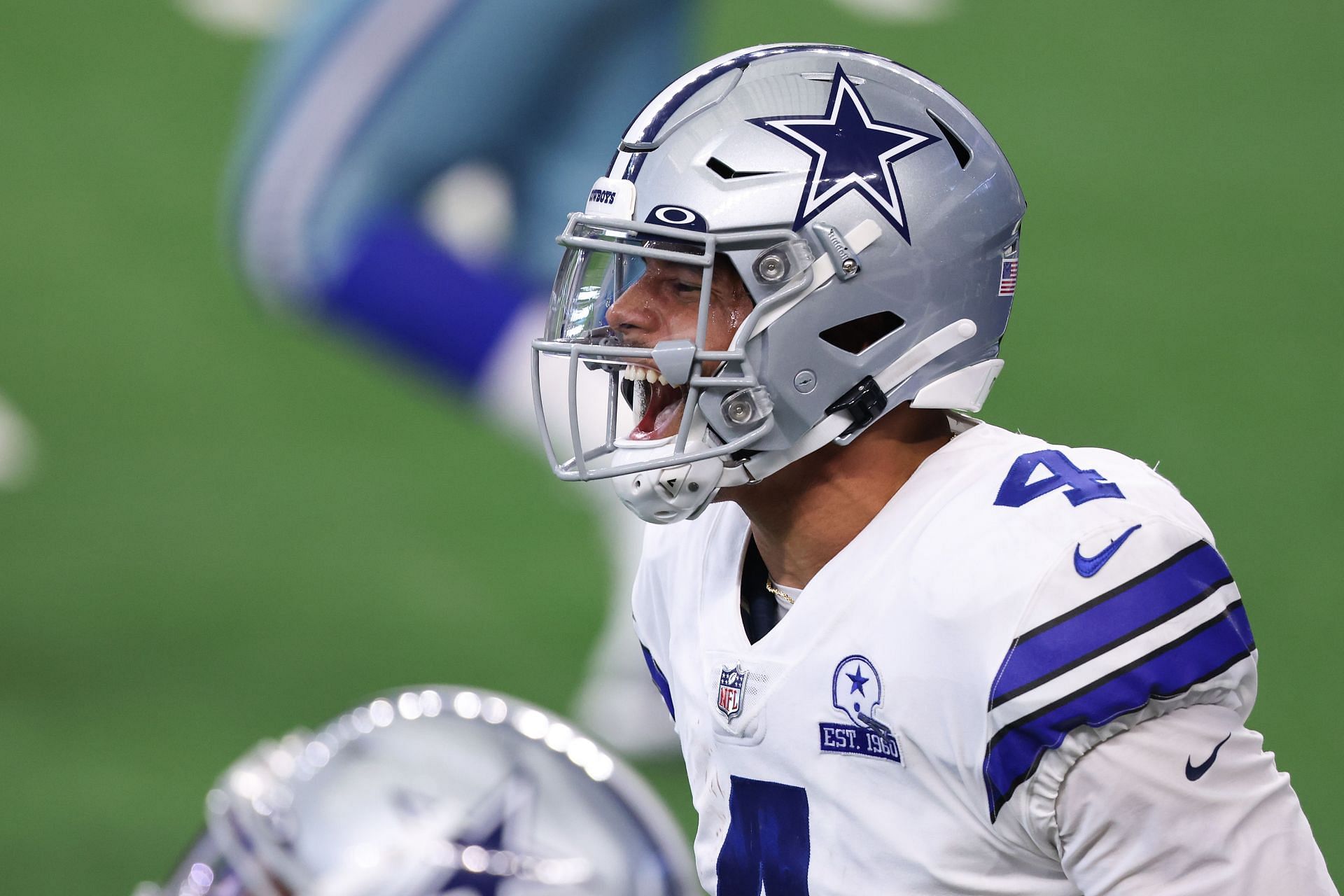 Dak Prescott during New York Giants v Dallas Cowboys