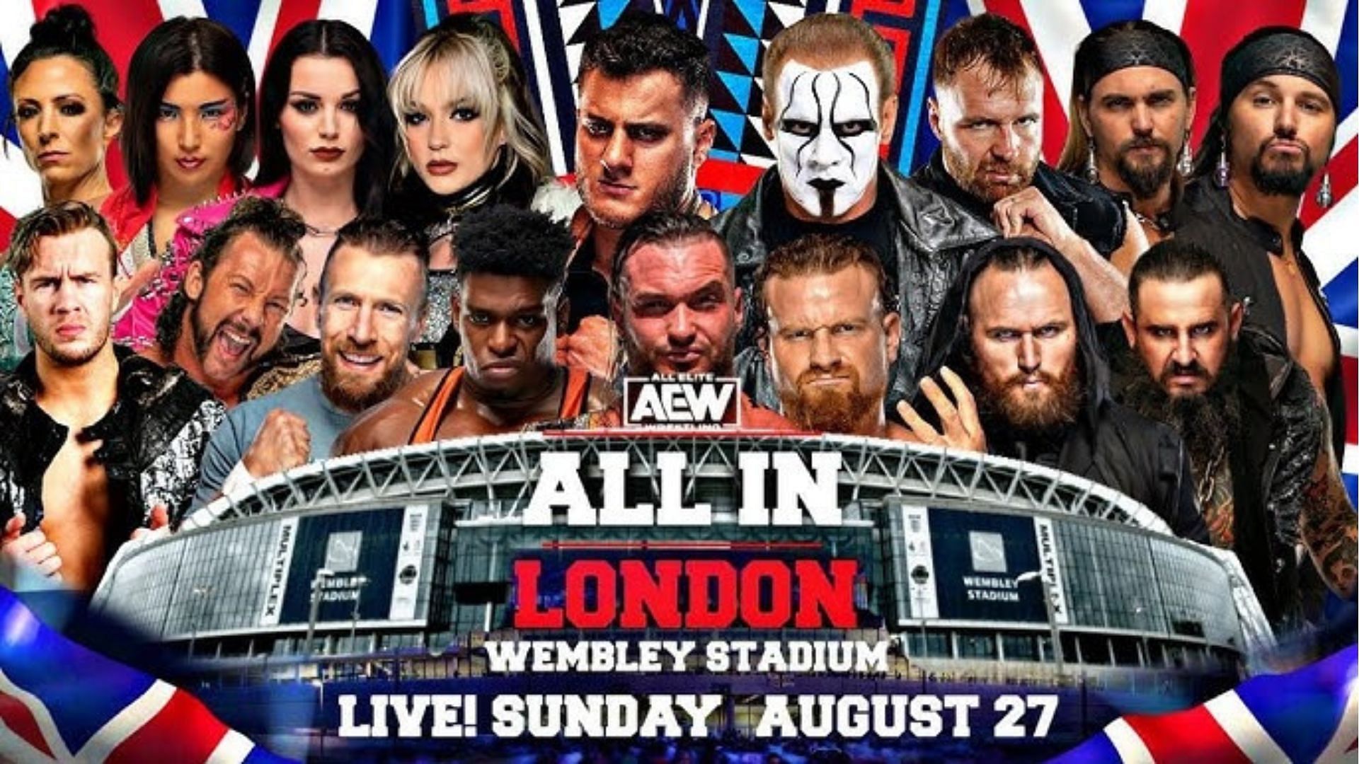 AEW All In will feature on the most hotly contested matches