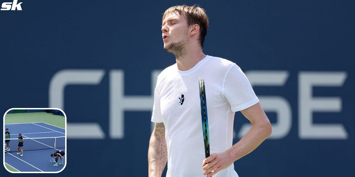 Alexander Bublik lost to Dominic Thiem at the US Open
