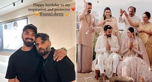 “Inspiration and protector" – KL Rahul pens down emotional message for father-in-law Suniel Shetty on his birthday