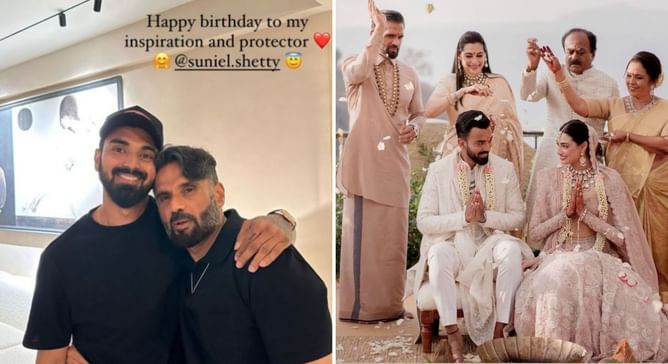 “Inspiration and protector" – KL Rahul pens down emotional message for father-in-law Suniel Shetty on his birthday