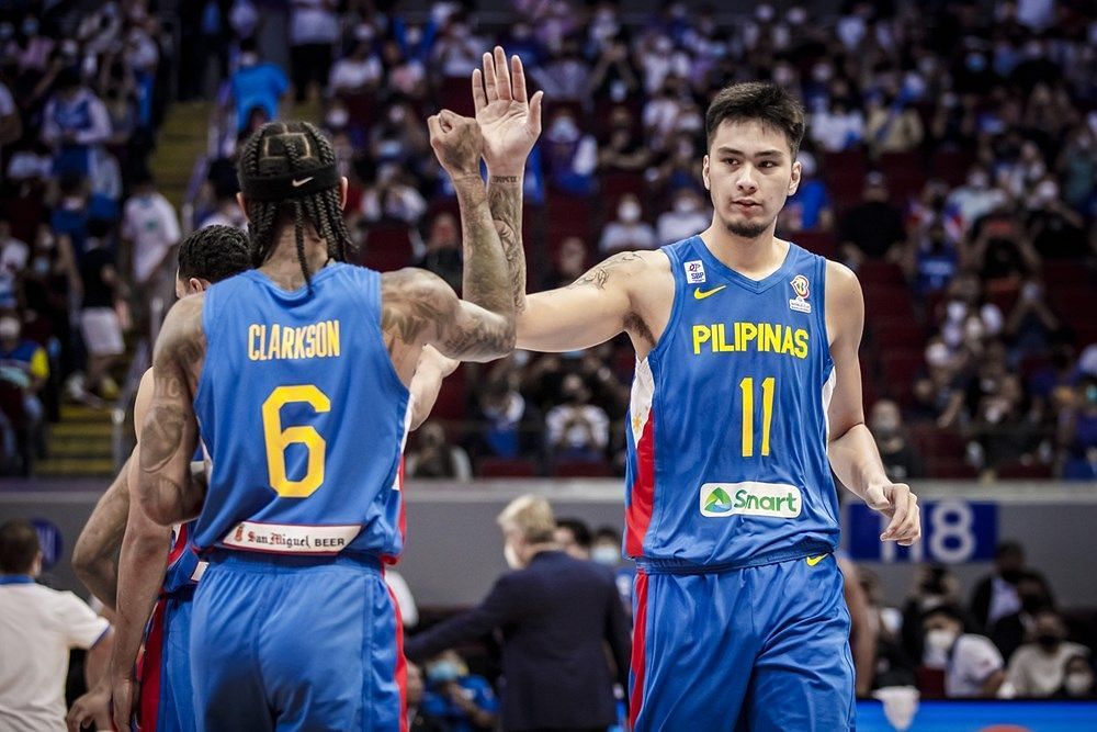 Kai Sotto formally announces his participation at the 2023 FIBA World Cup and hopes to join Jordan Clarkson as Philippines tunes up with Montenegro | Photo: FIBA