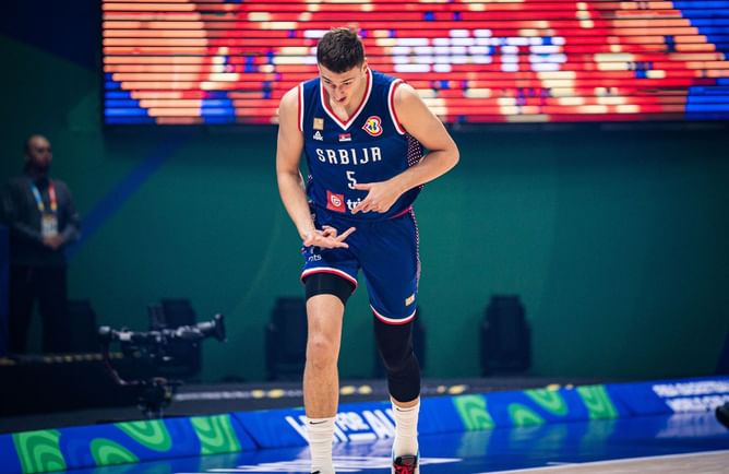 "Miami drafted him for a reason": Bogdan Bogdanovic lauds Nikola Jovic for work ethic following 17-point showing vs Puerto Rico