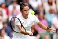 Sara Sorribes Tormo at the 2023 Wimbledon.