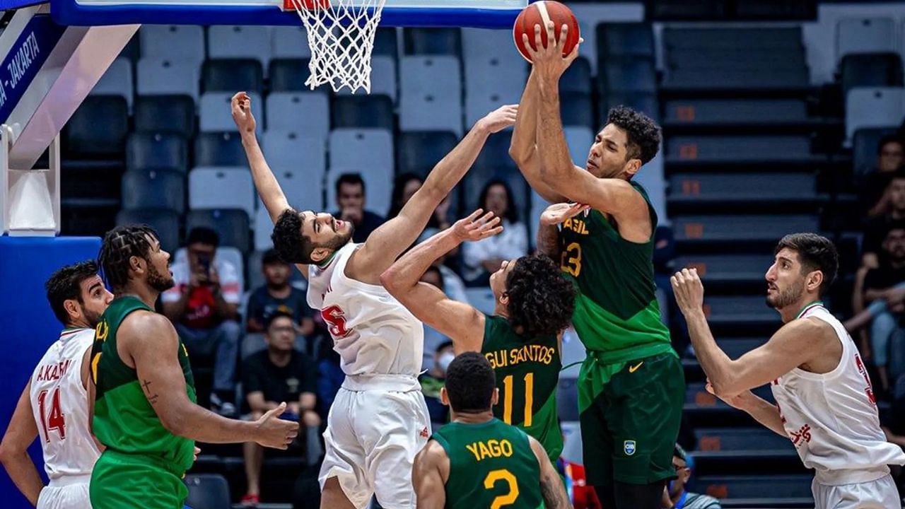 Brazil dominated Iran in their opening game of the FIBA World Cup 2023