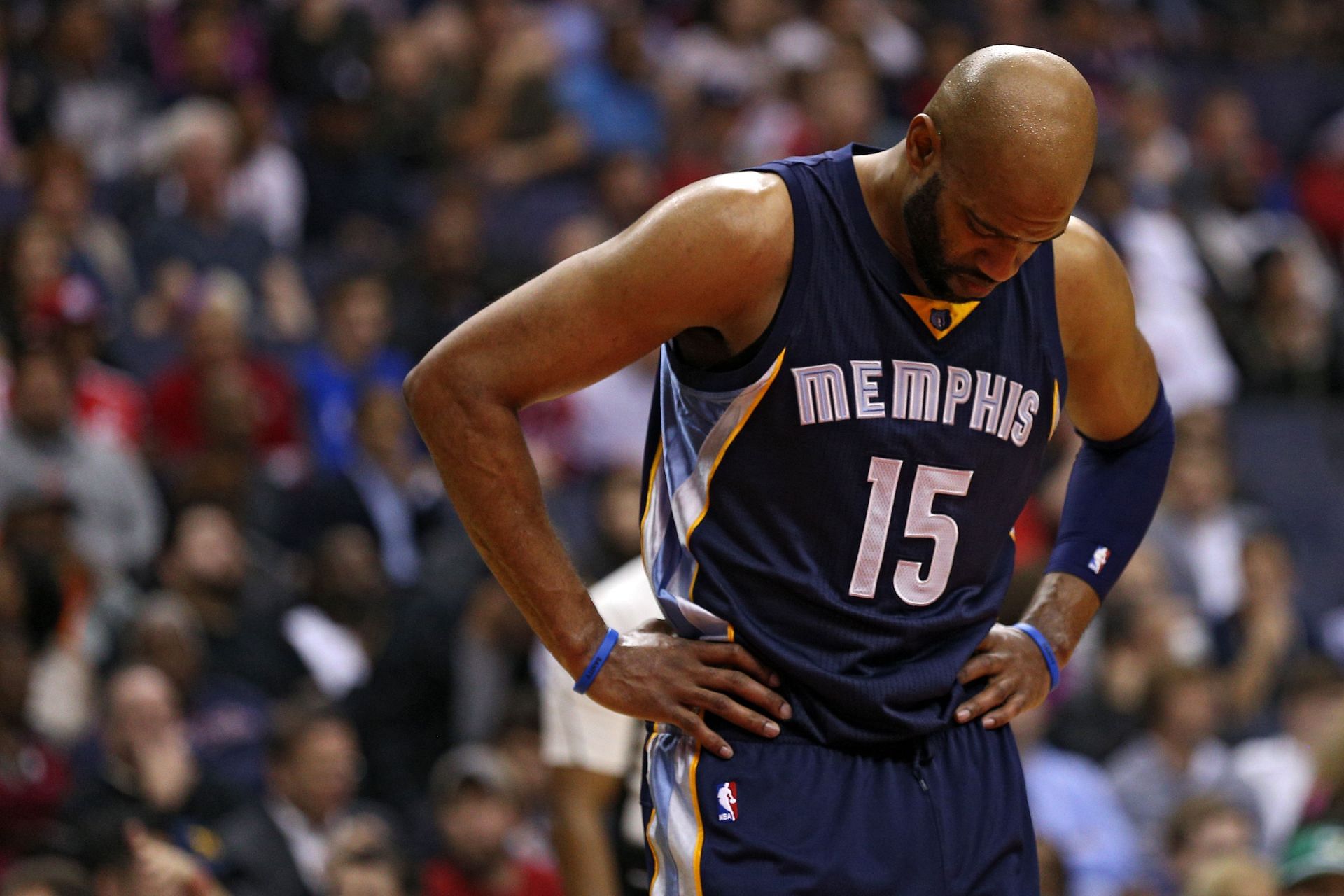 Vince Carter with the Memphis Grizzlies
