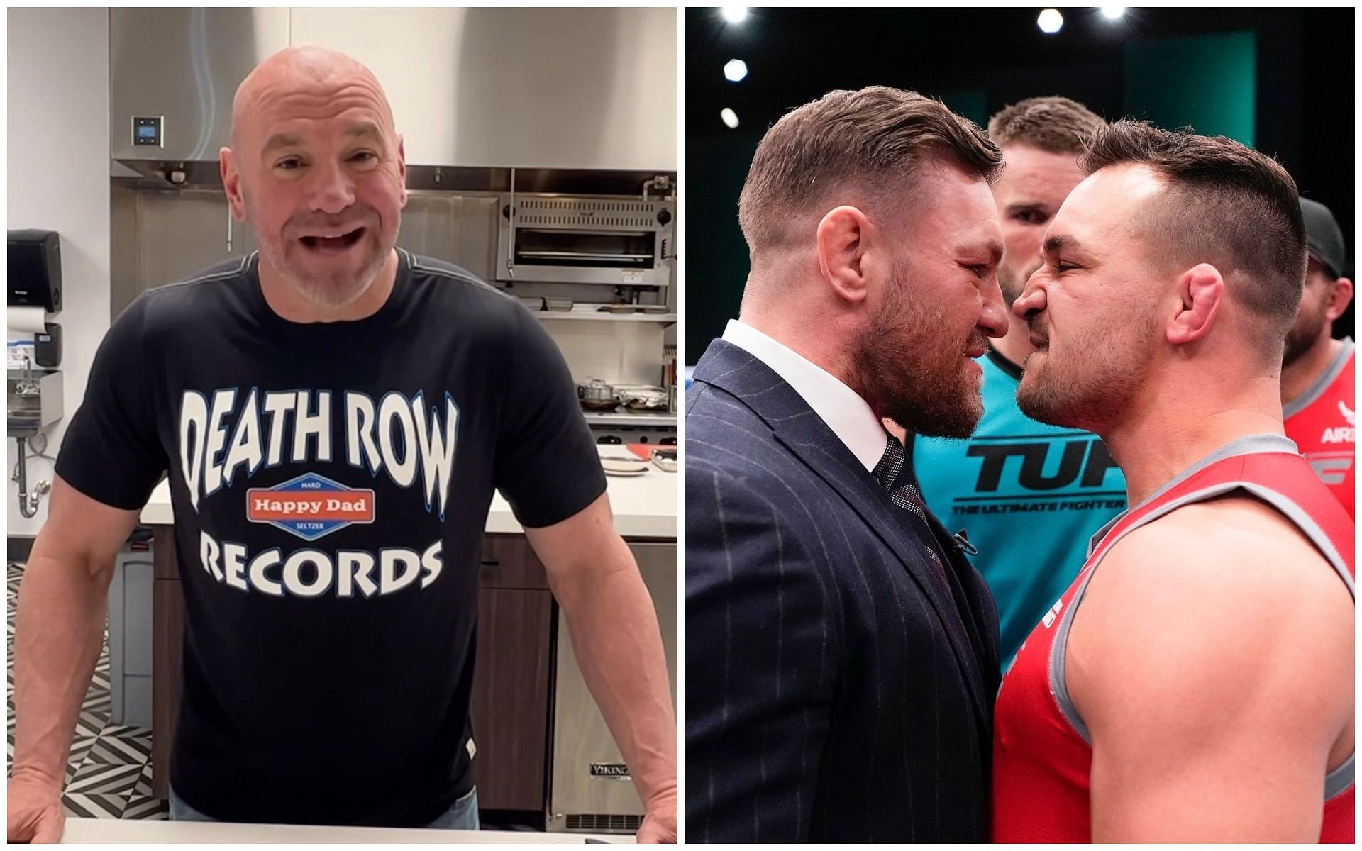 Dana White and Conor McGregor vs. Michael Chandler