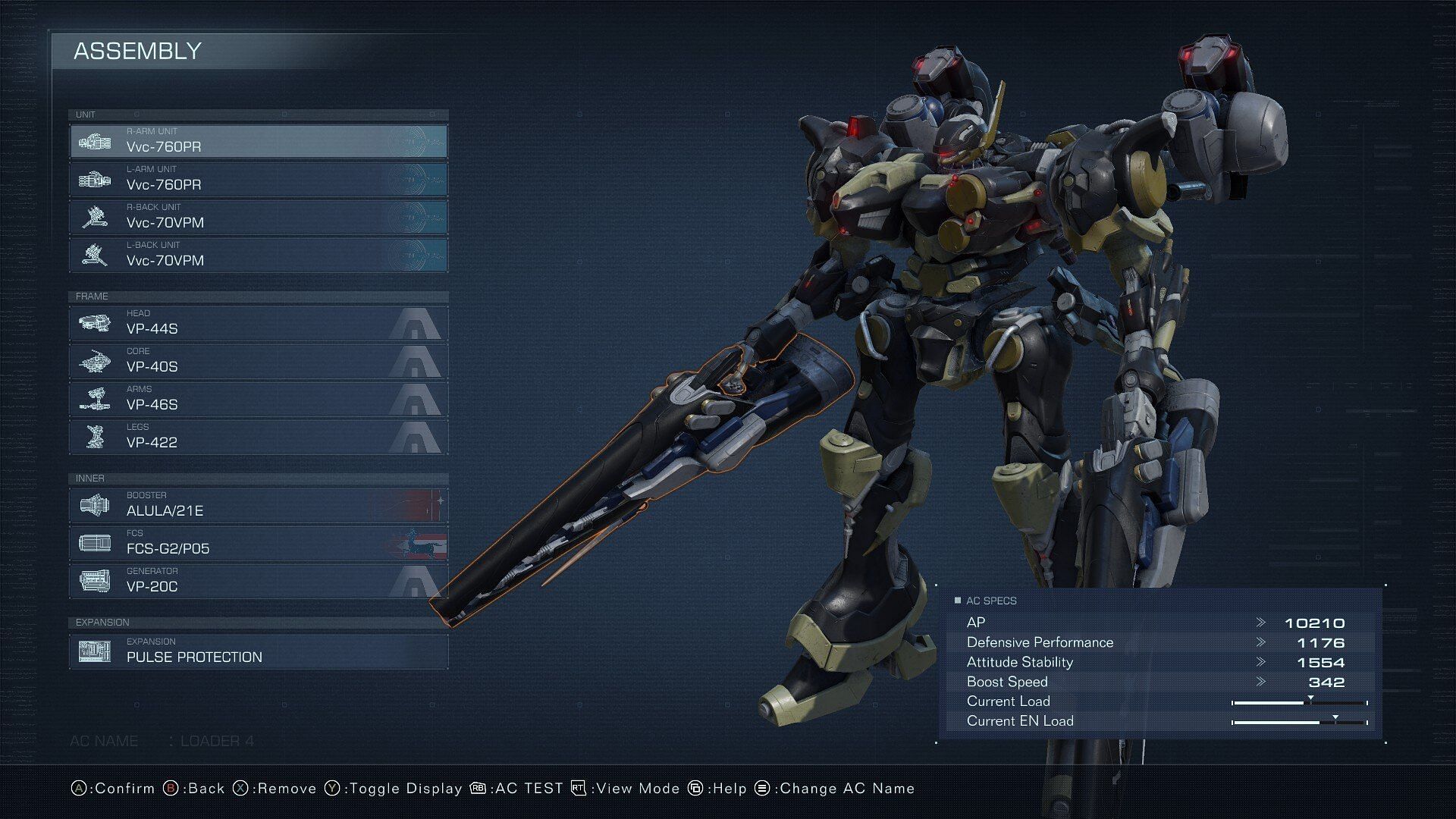 The &quot;Plasma-Cannon Tenderfoot&quot; build (Image via FromSoftware, Sportskeeda)